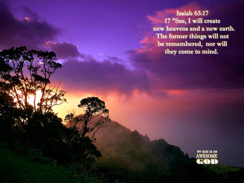 Isaiah 65 17 Isaiah 65 17